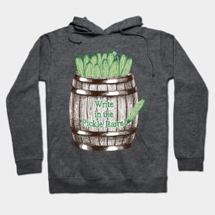 Write in the Pickle Barrel Logo Hoodie